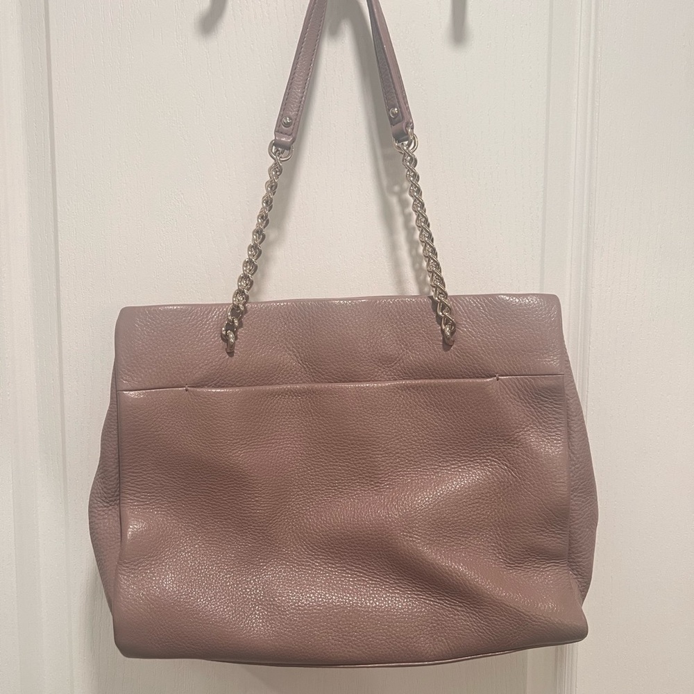 Kate Spade taupe purse—pre-owned great condition - Picture 3 of 4